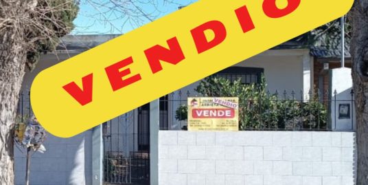 Casa 3 ambientes – VENDIDO