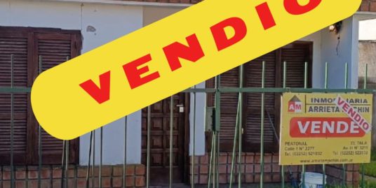 Casa 3 ambientes – VENDIDO