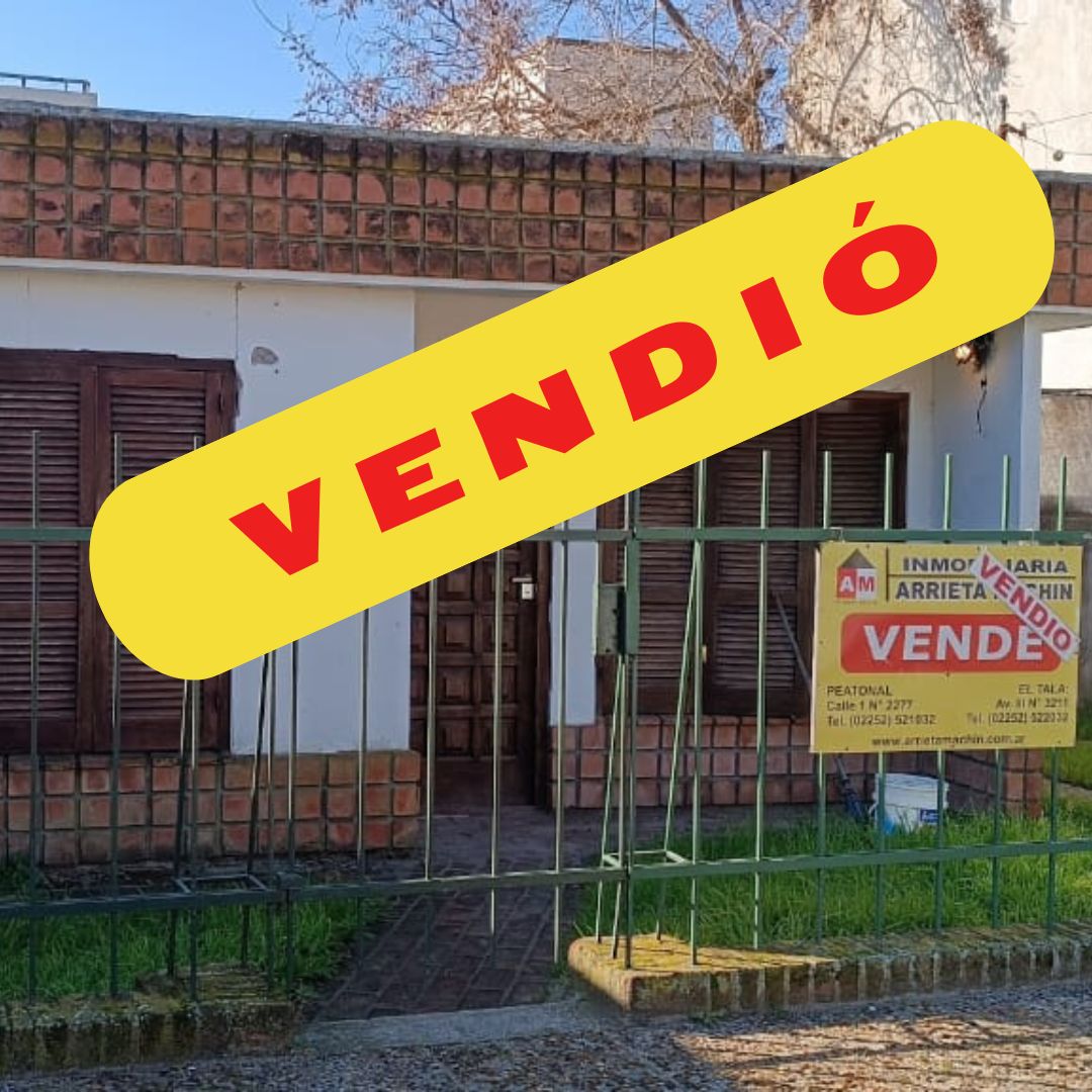 Casa 3 ambientes – VENDIDO