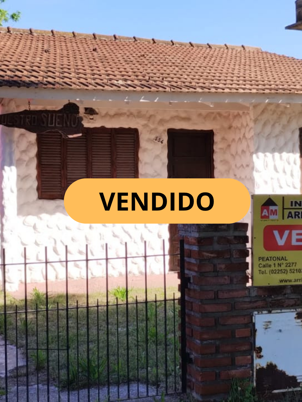 CASA 3 AMBIENTES – VENTA