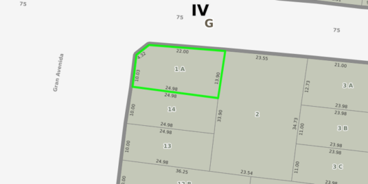 LOTE 10×25 – VENTA