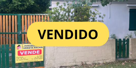 Casa 3 ambientes -VENTA